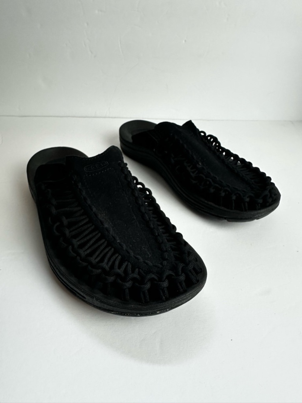 Keen Uneek Slides Women's Size 6.5 EU 37 Shoes Black Open Back Paracord Gorpcore - Picture 8 of 8